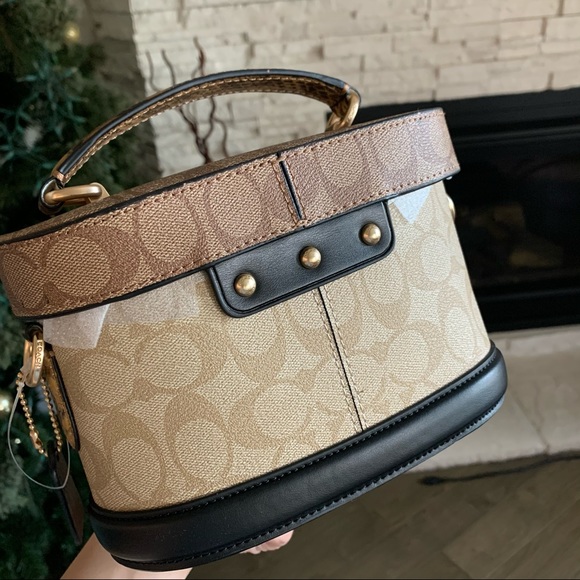 Brand new Coach Georgie Gem Crossbody In khaki style 5504 - Picture 2 of 3